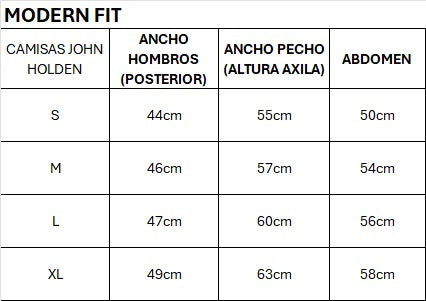CAMISA JOHN HOLDEN M/LARGA SIMON 9CY280 MODERN FIT