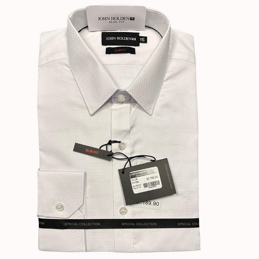 CAMISA JOHN HOLDEN LABRADA BLANCO 2CF096