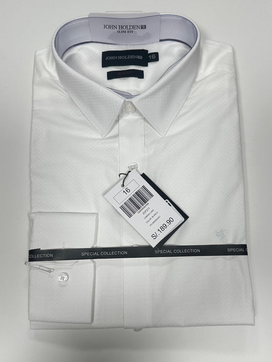 CAMISA JOHN HOLDEN LABRADA BLANCO 2CF211
