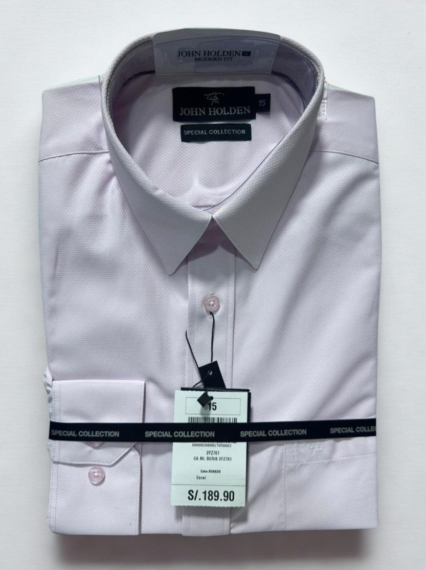 CAMISA JOHN HOLDEN LABRADA ROSADO 2FZ761