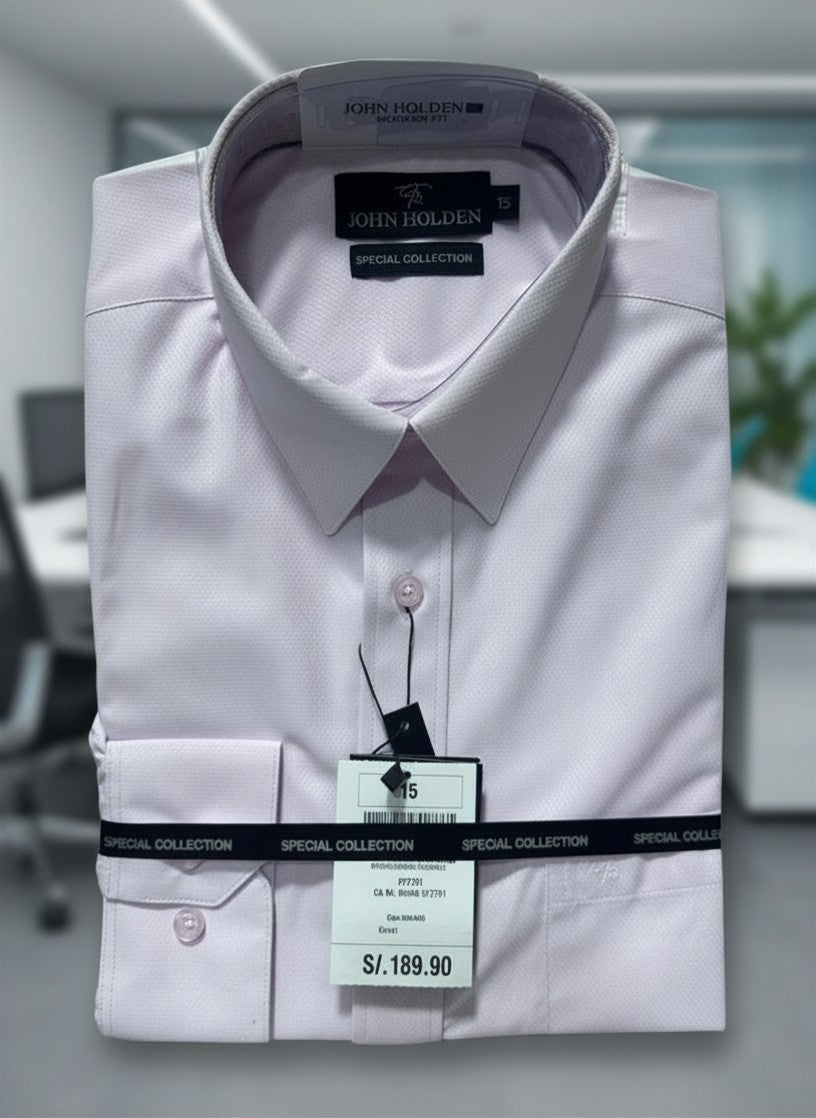 CAMISA JOHN HOLDEN LABRADA ROSADO 2FZ761