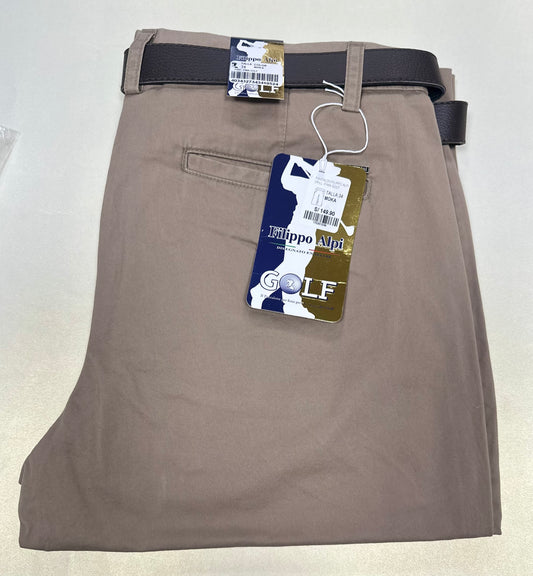 PANTALON DRILL FILIPPO ALPI PIMA GOLF (Corte clásico)