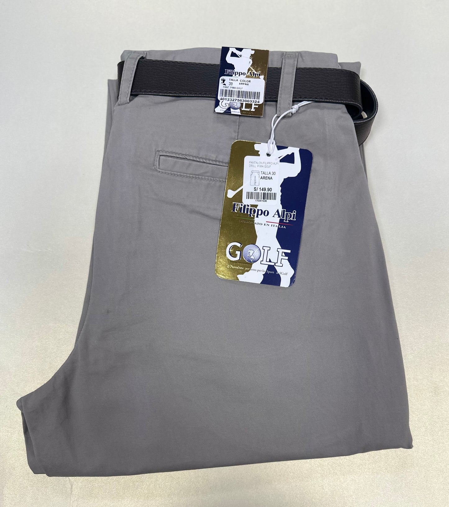 PANTALON DRILL FILIPPO ALPI PIMA GOLF