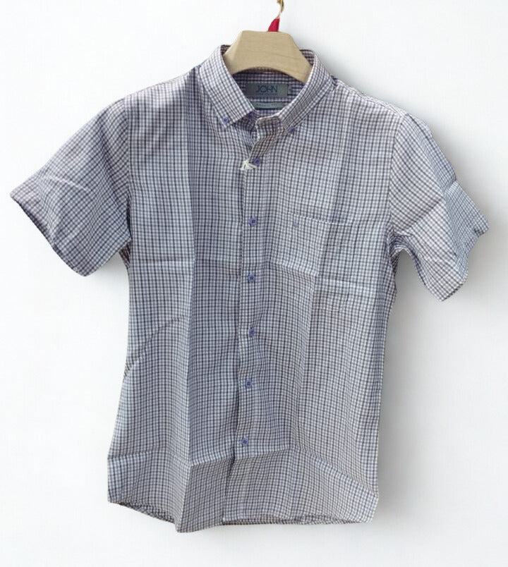 CAMISA JOHN HOLDEN MANGA CORTA 7CC108 MORADO
