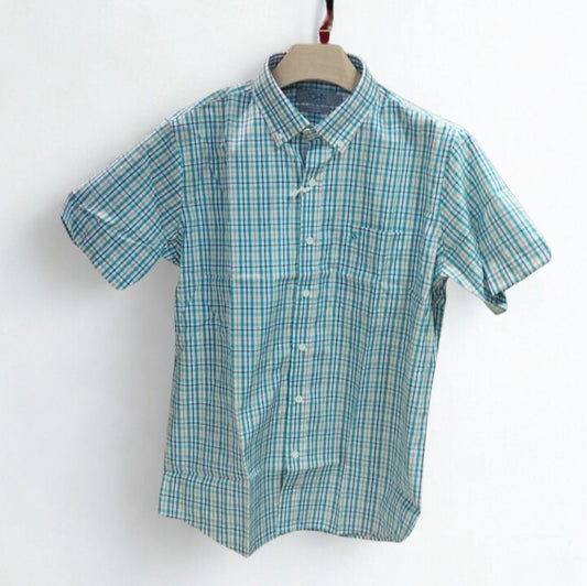 CAMISA JOHN HOLDEN MANGA CORTA 7CC111 AQUA