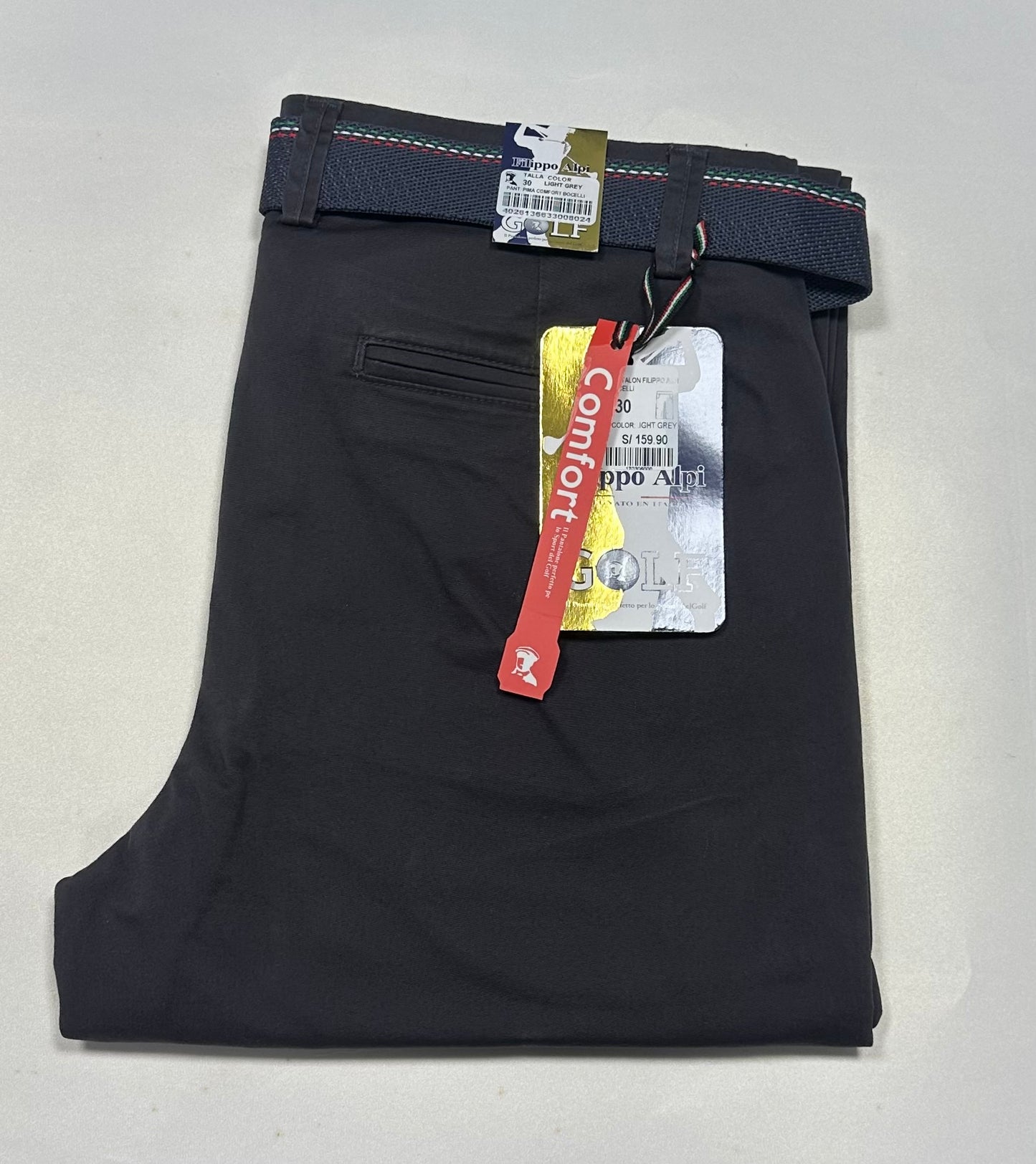 PANTALON DRILL FILIPPO ALPI COMFORT BOCELLI (SEMIPITILLO STRETCH) -Tallas Extras
