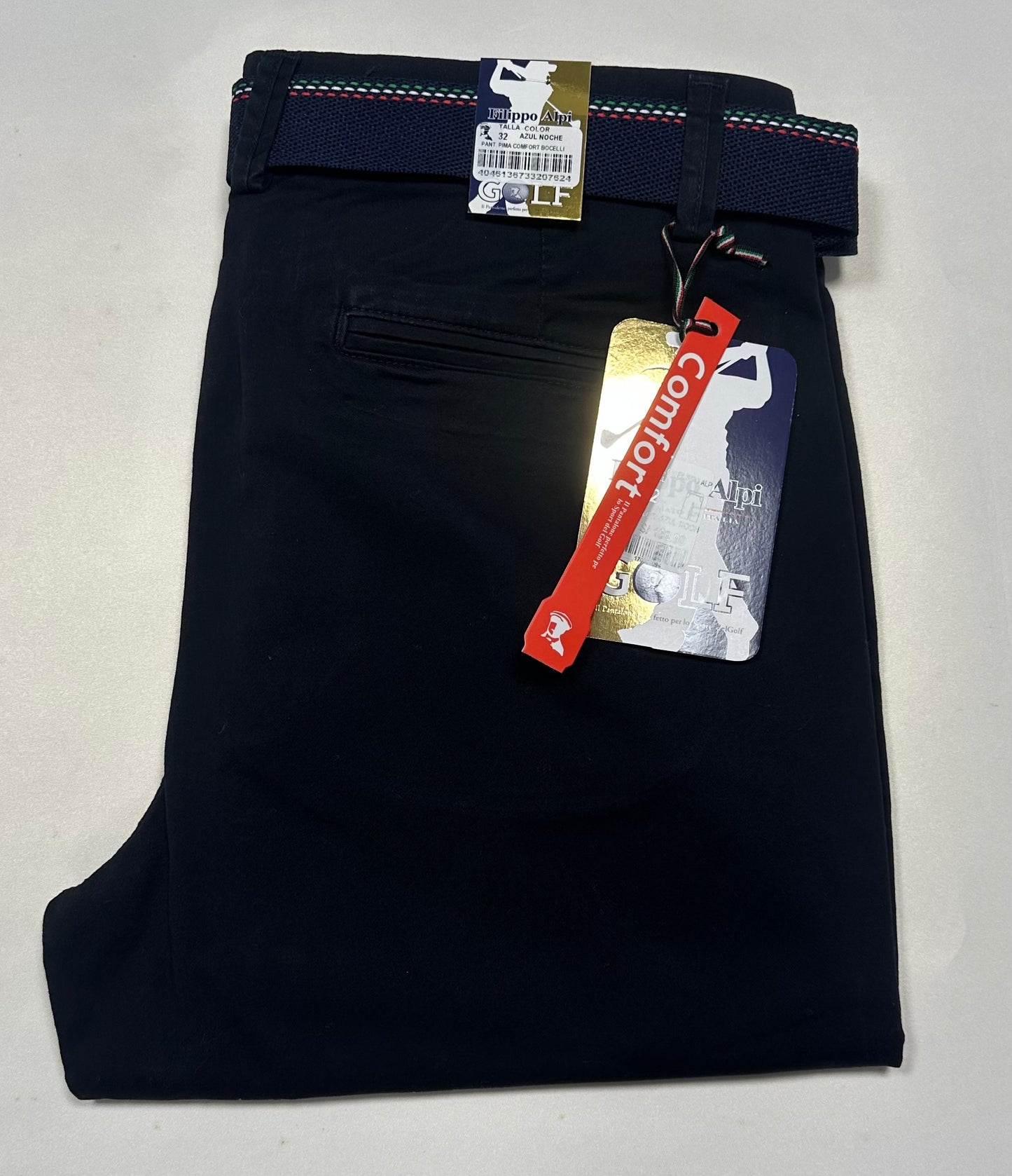 PANTALON DRILL FILIPPO ALPI COMFORT BOCELLI (SEMIPITILLO STRETCH) -Tallas Extras