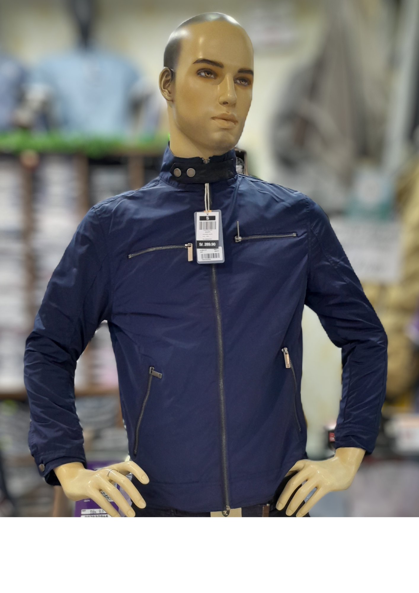 CASACA JOHN HOLDEN REED JAJ375 AZUL