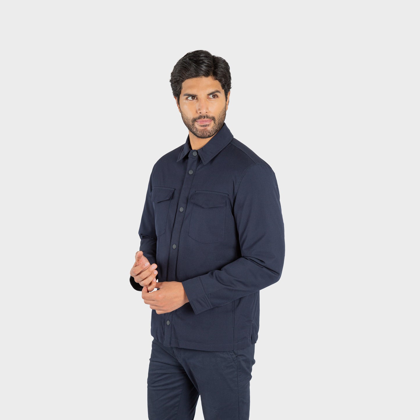 CASACA HOMBRE JOHN HOLDEN AZUL