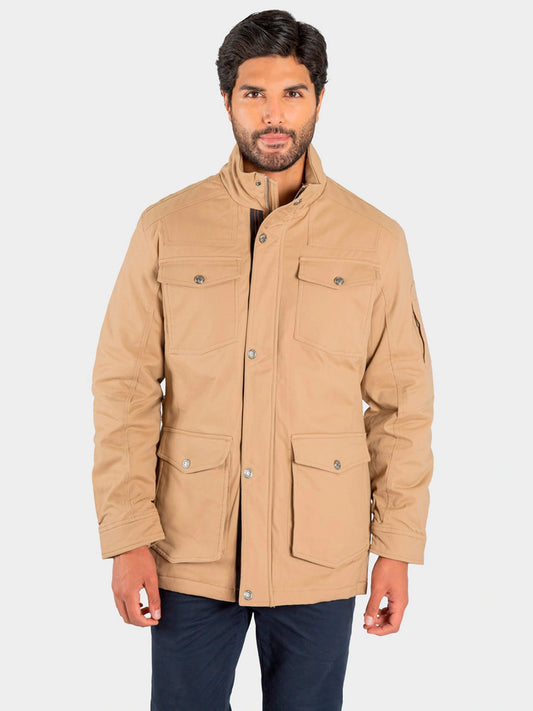 CASACA HOMBRE JOHN HOLDEN CAC0019 BEIGE