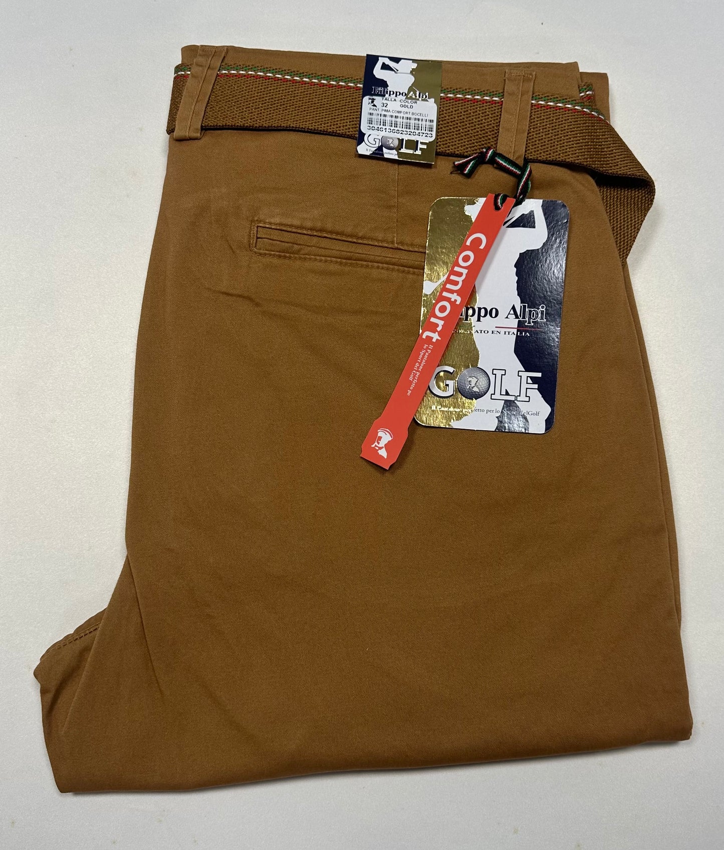 PANTALON DRILL FILIPPO ALPI COMFORT BOCELLI (SEMIPITILLO STRETCH) -Tallas Extras