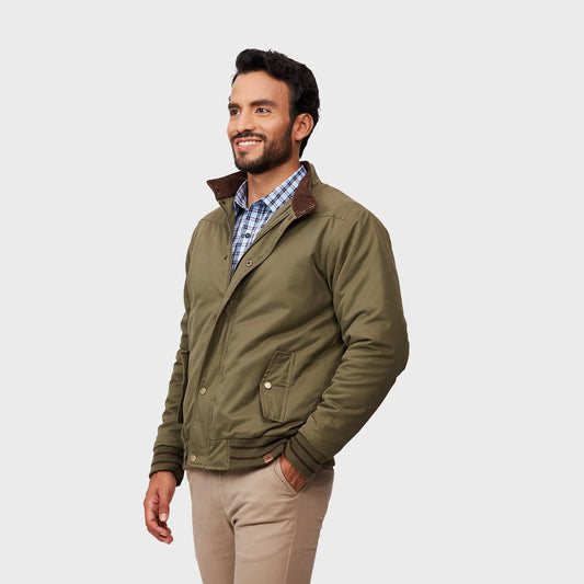CASACA JOHN HOLDEN SNOW JAJ382 VERDE MILITAR