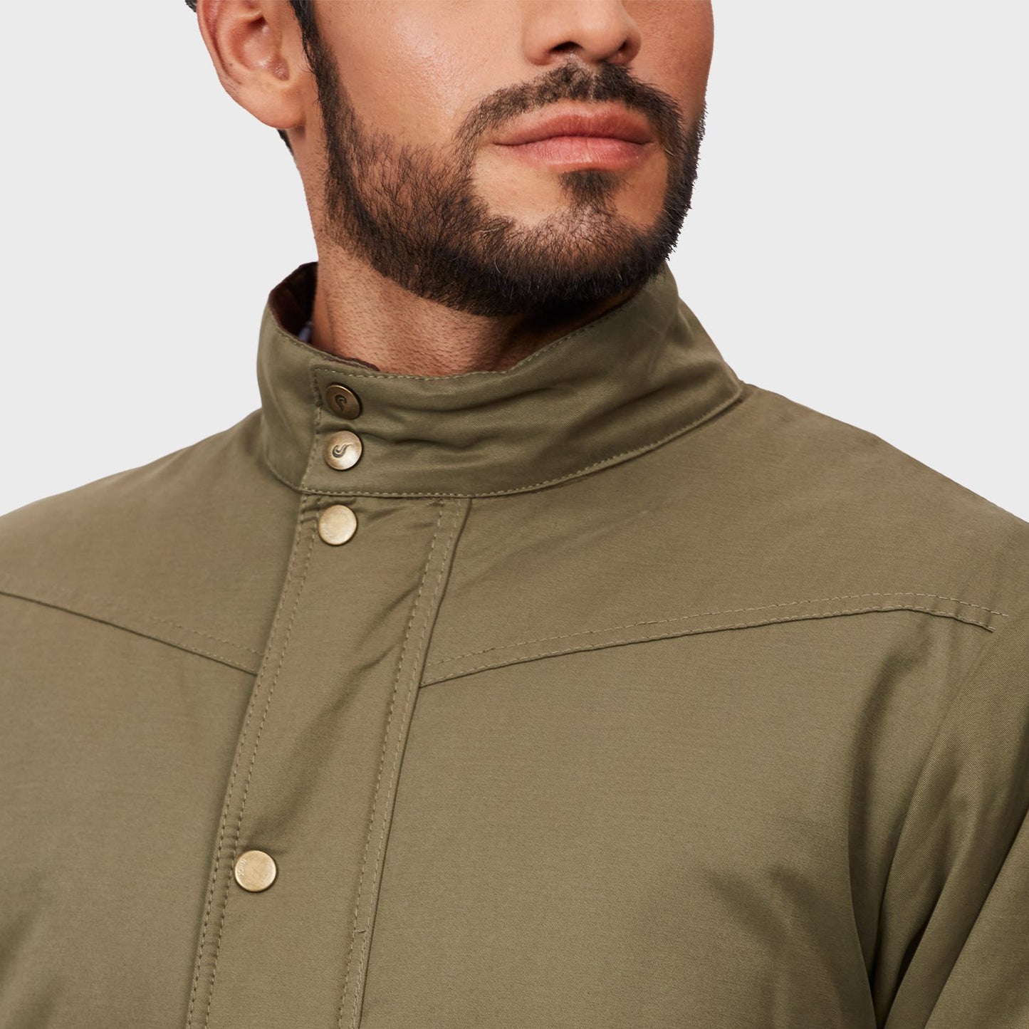 CASACA JOHN HOLDEN SNOW JAJ382 VERDE MILITAR