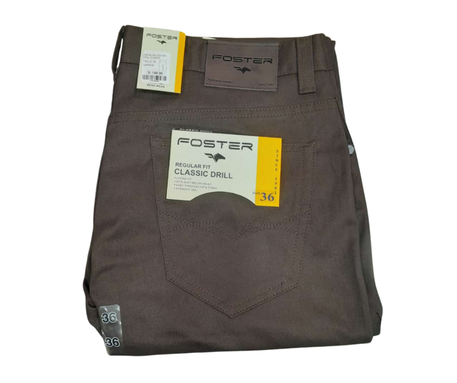 PANTALON FOSTER DRILL CLASICO