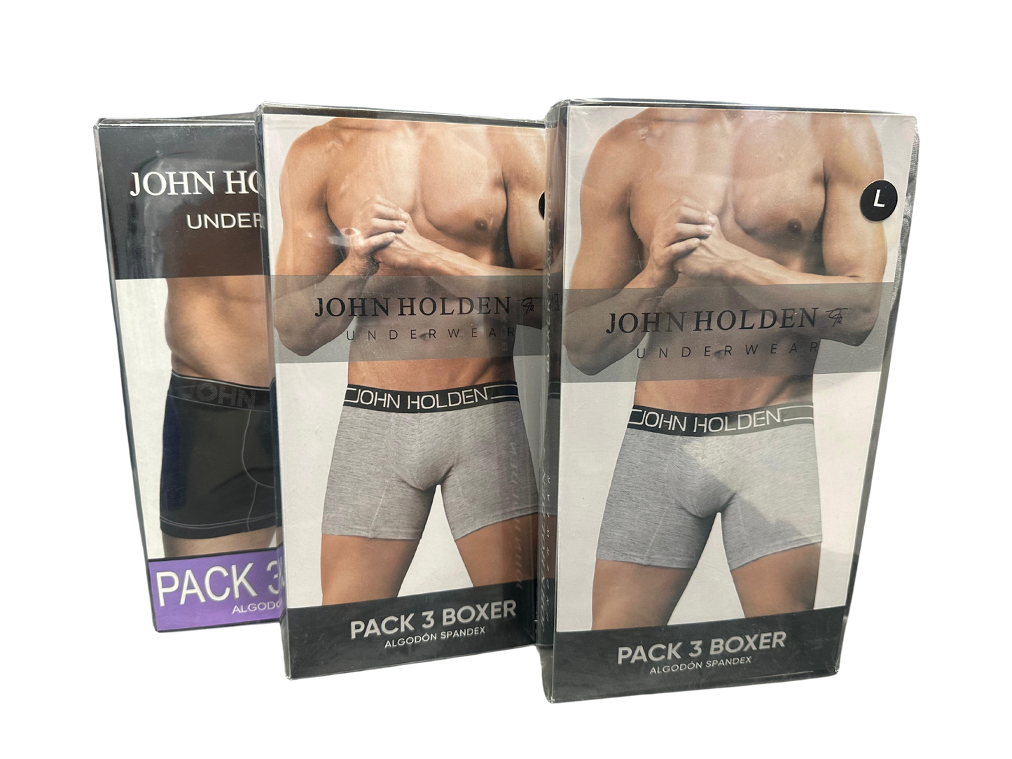 BOXER JOHN HOLDEN TRIPACK