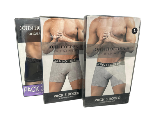 BOXER JOHN HOLDEN TRIPACK