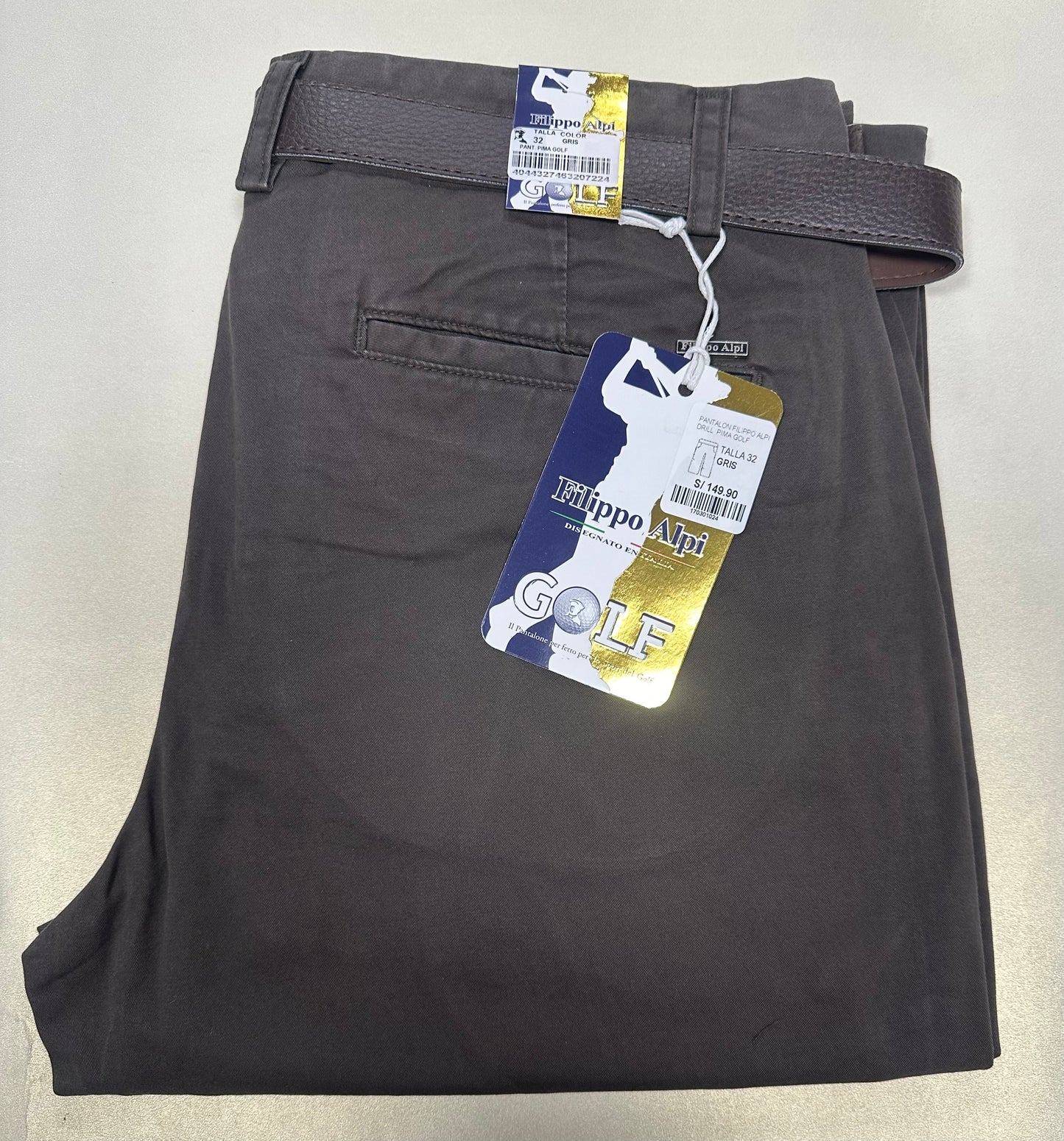 PANTALON DRILL FILIPPO ALPI PIMA GOLF