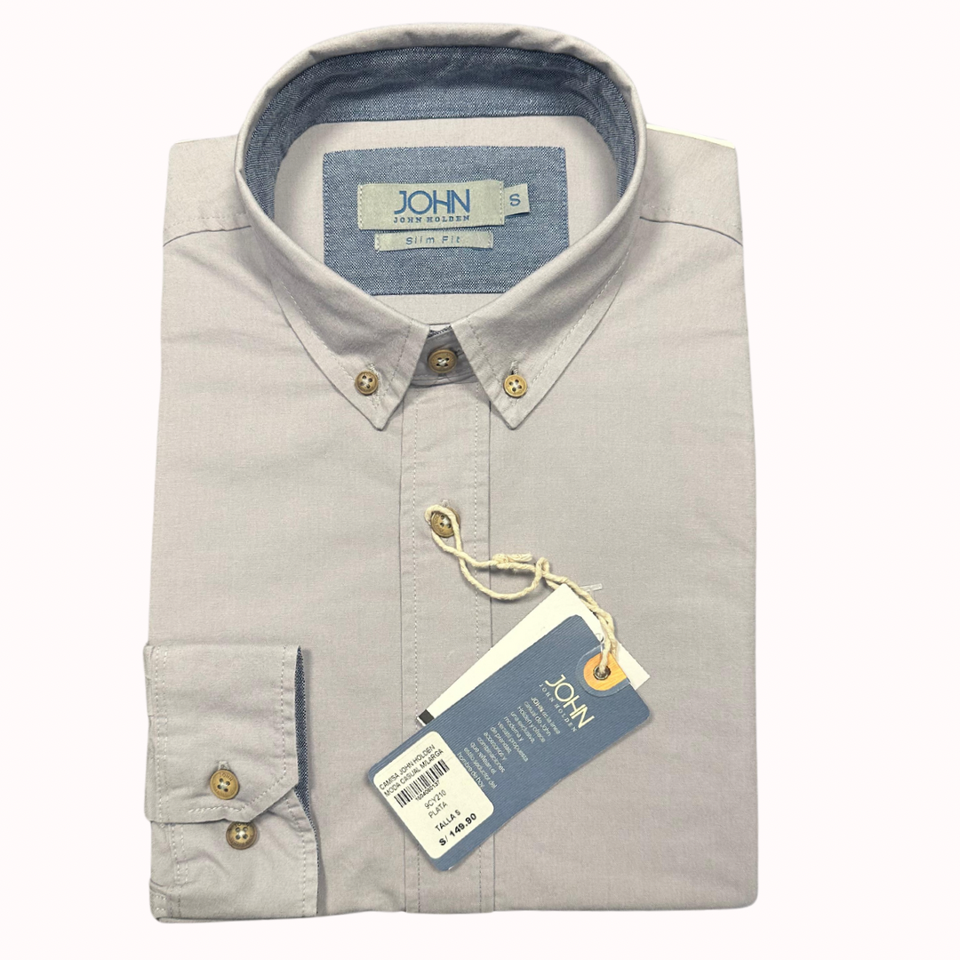 Camisa John Holden Moda casual Slim Fit