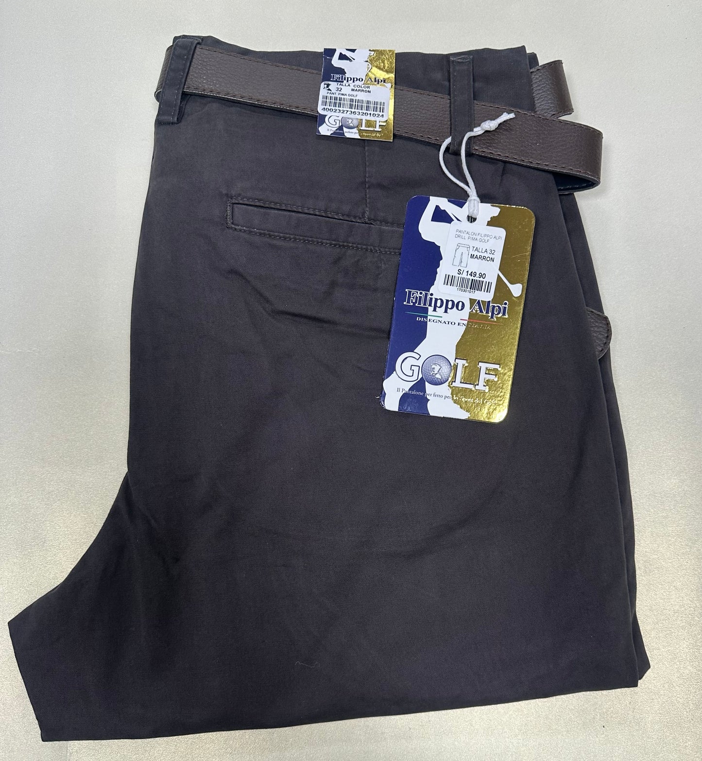 PANTALON DRILL FILIPPO ALPI PIMA GOLF