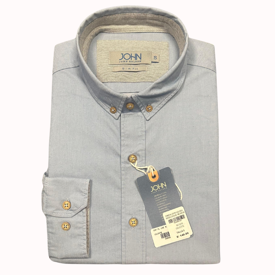 Camisa John Holden Moda casual Slim Fit