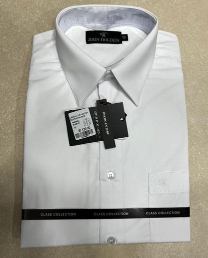 CAMISA JOHN HOLDEN M/LARGA COLOR ENTERO CORTE CLASICO