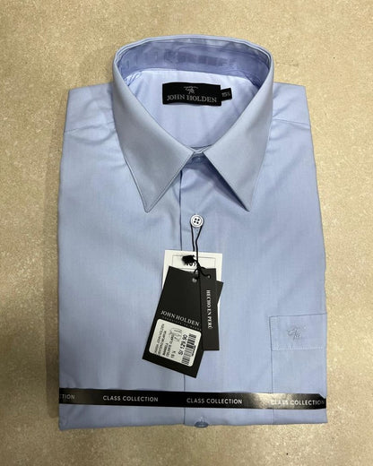 CAMISA JOHN HOLDEN M/LARGA COLOR ENTERO CORTE CLASICO