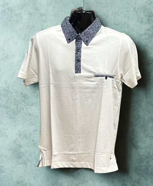 POLO JOHN HOLDEN NEJ677 BLANCO