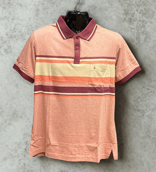 POLO JOHN HOLDEN NEJ692 CORAL - TALLA S