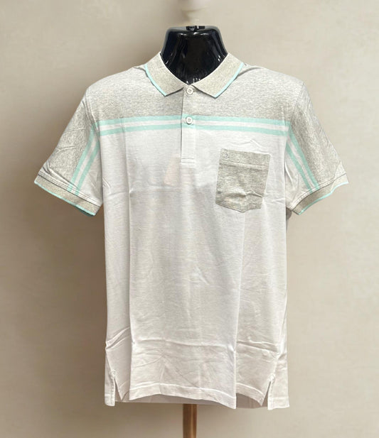 POLO JOHN HOLDEN NUV775 BLANCO