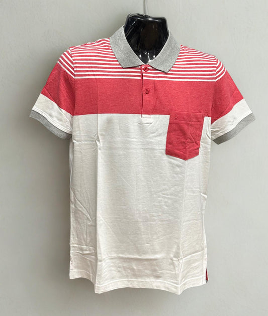 POLO JOHN HOLDEN NUV786 ROJO MELANGE